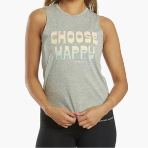 Spiritual Gangster Choose Happy Muscle Tank